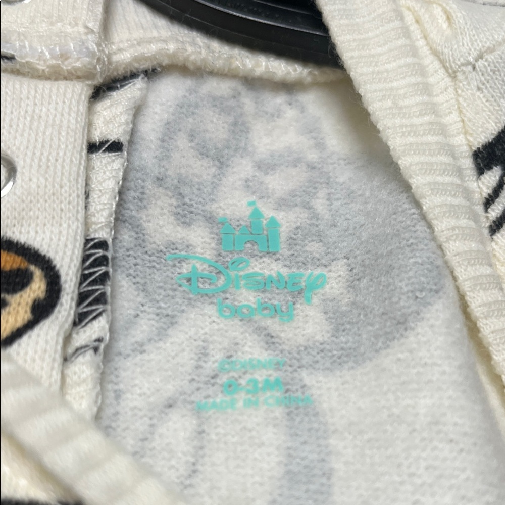 Disney Black and Cream Minnie Mouse 0/3 Months Baby Girls set - Picture 2 of 7